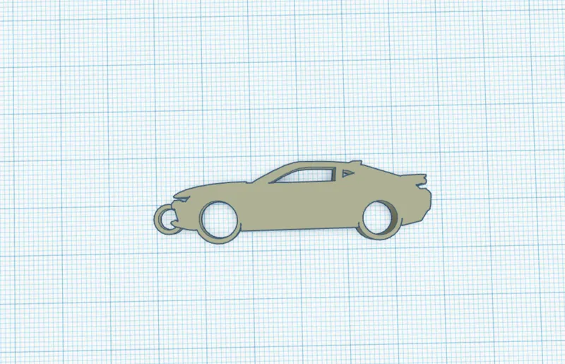 Chevrolet Camaro SS - KeyChain