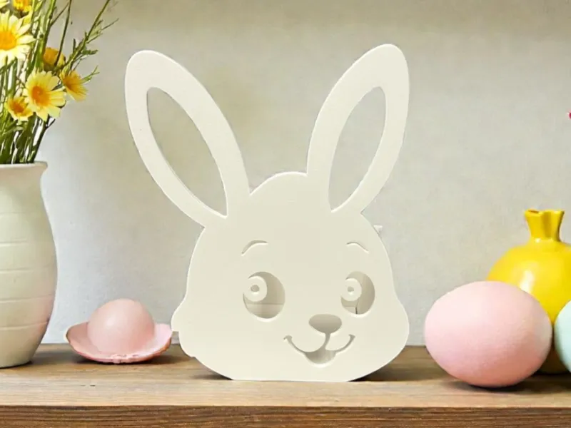 Hasennest / Osterkorb – 3D Deko & Geschenkidee
