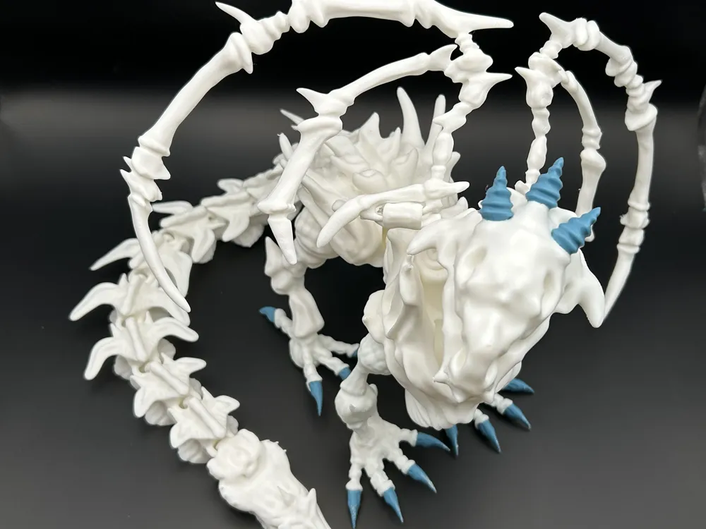 Draco Skeleton - Free 3D Print Model - MakerWorld