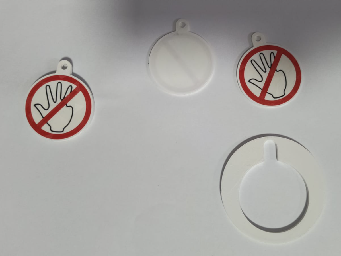 chaveiro fora Lula em Duas parte e mod