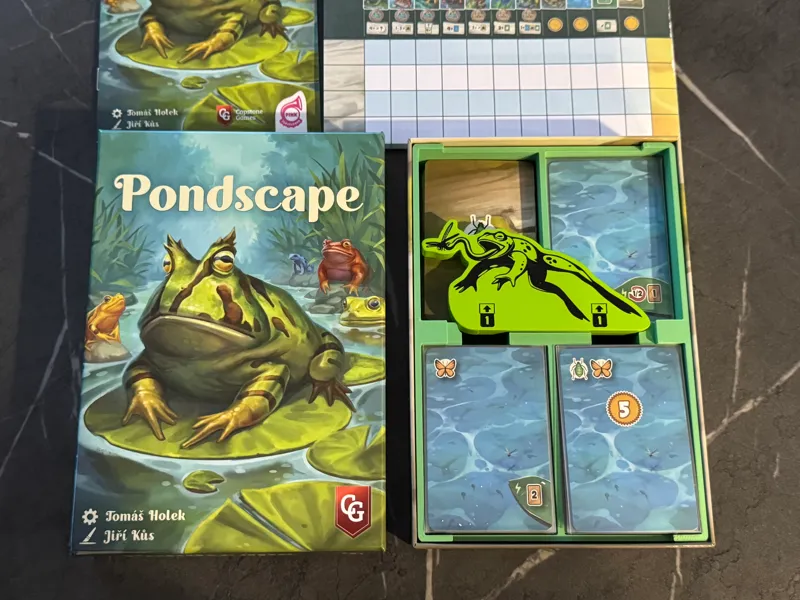 Pondscape - Board Game Insert