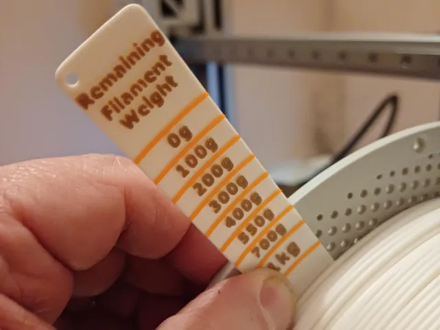 FILAMETER - Remaining Filament Weight 1.75mm Spool