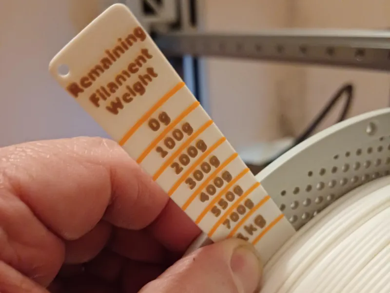 FILAMETER - Remaining Filament Weight 1.75mm Spool