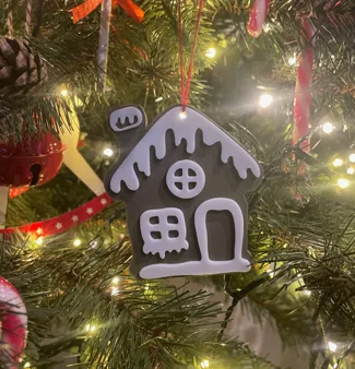 Christmas decoration - Gingerbread house - NO AMS