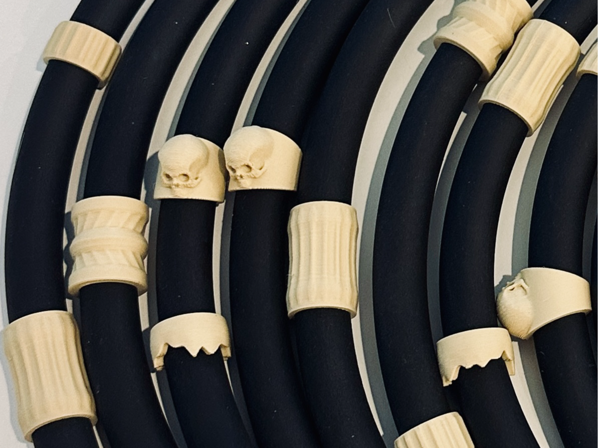 Ring set for Predator dreadlocks 