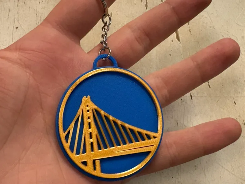 Golden State Warriors keychain!