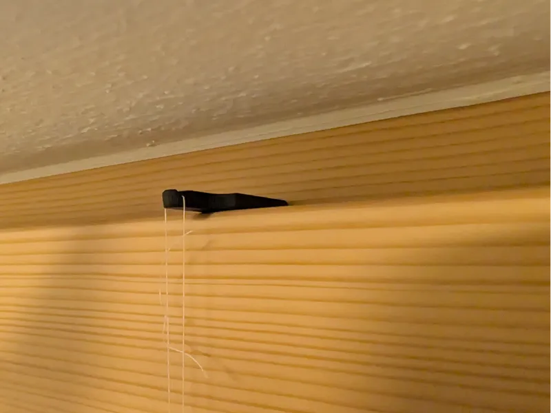 Hook for window dekoration