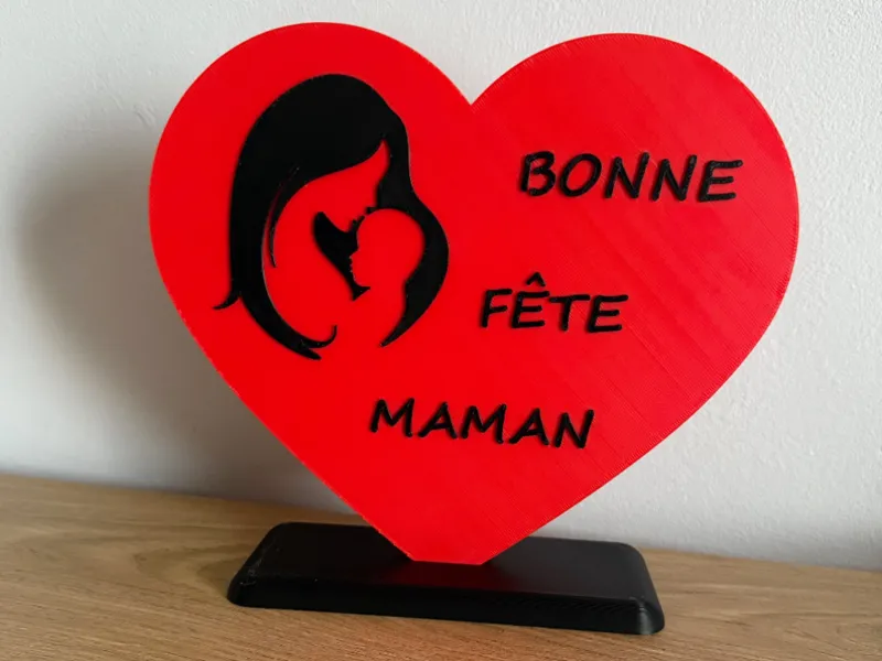 Fête des mères , coeur 