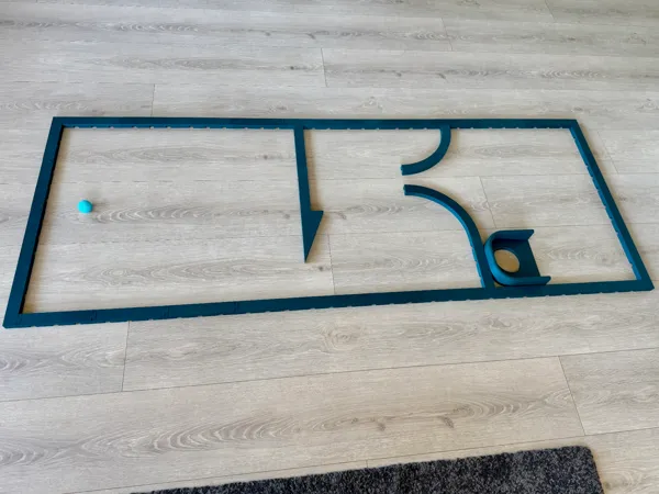Golfinity - mini-golf modulaire avec cadre