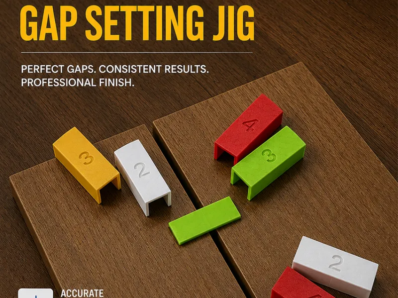 20mm Cabinet Door Gap Setting Jig Alignment Tool
