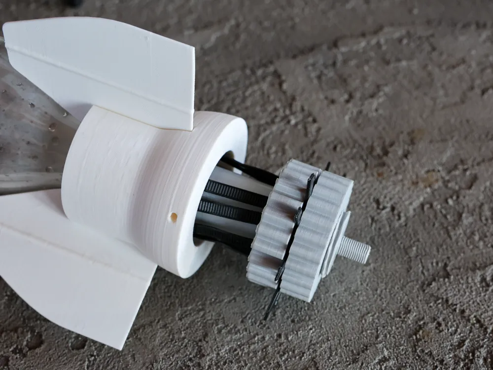 Water powered WORKING ROCKET- easy print - Free 3D Print Model - MakerWorld