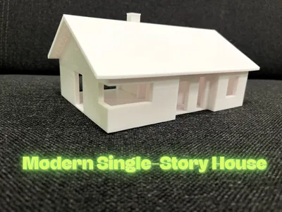 Modern Single-Story House