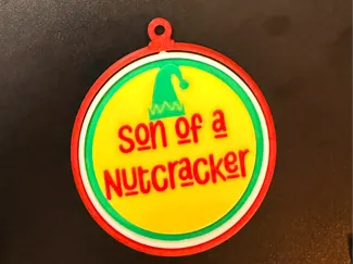 Funny Christmas Ornament – Son of a Nutcracker
