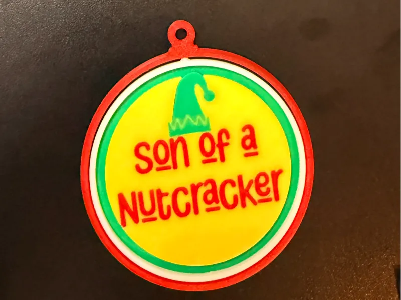 Funny Christmas Ornament – Son of a Nutcracker