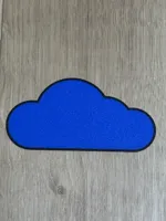 Blue with black outline - 0.2mm layer, 2 walls, 15% infill