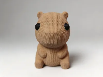 Knitted Capybara