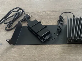 Protectli VP2420 Power Brick Cradle 1U Shelf Mount