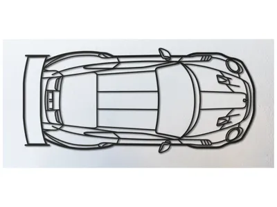 Porsche 911 Top Silhouette