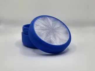 Screw Top Container With Window Lid