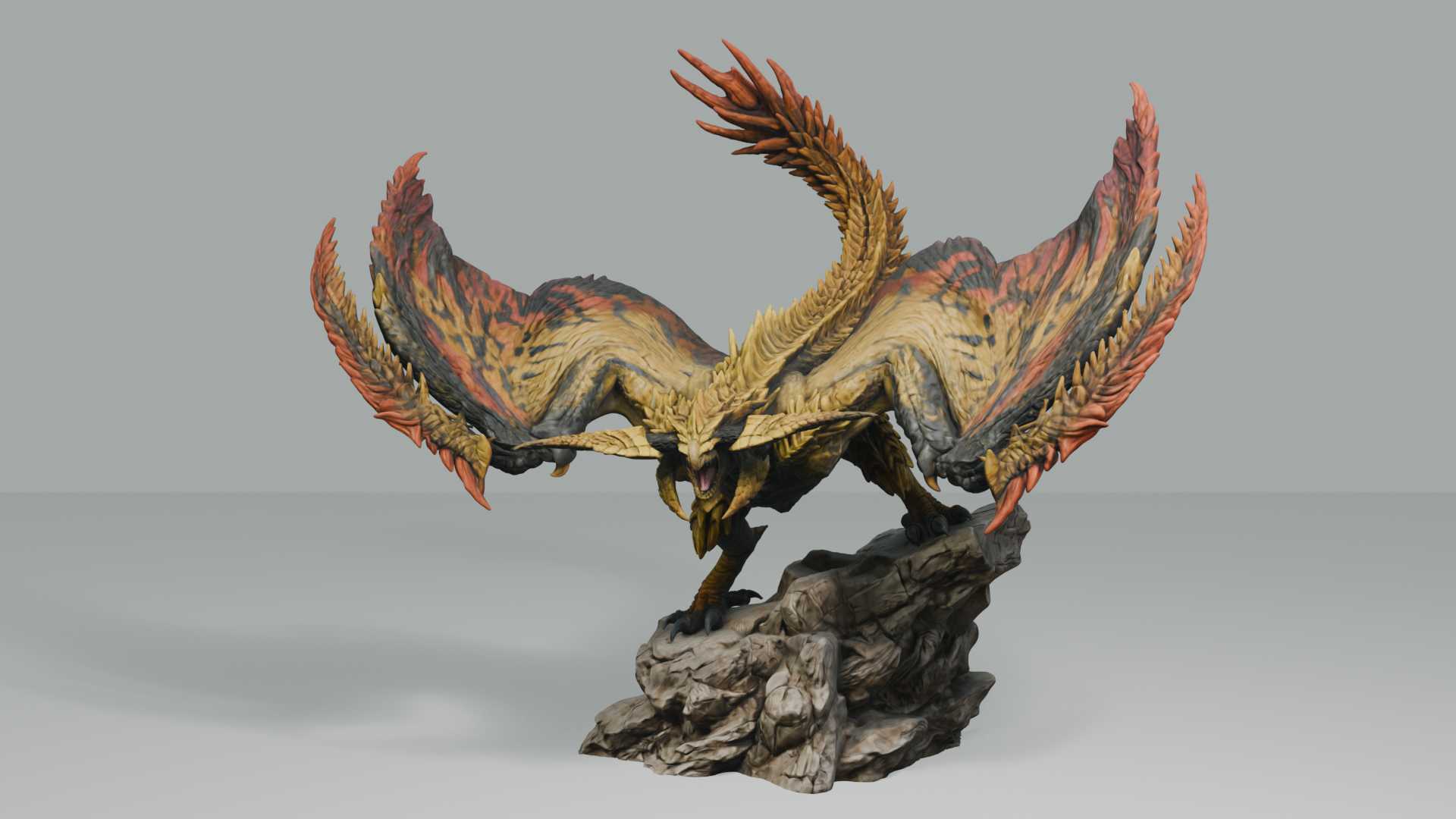 Rey Dau - Monster Hunter Diorama #037 Overhaul - 1