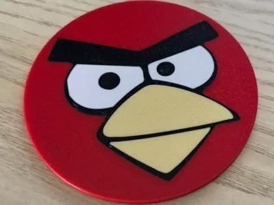 Red Angry Birds Coaster