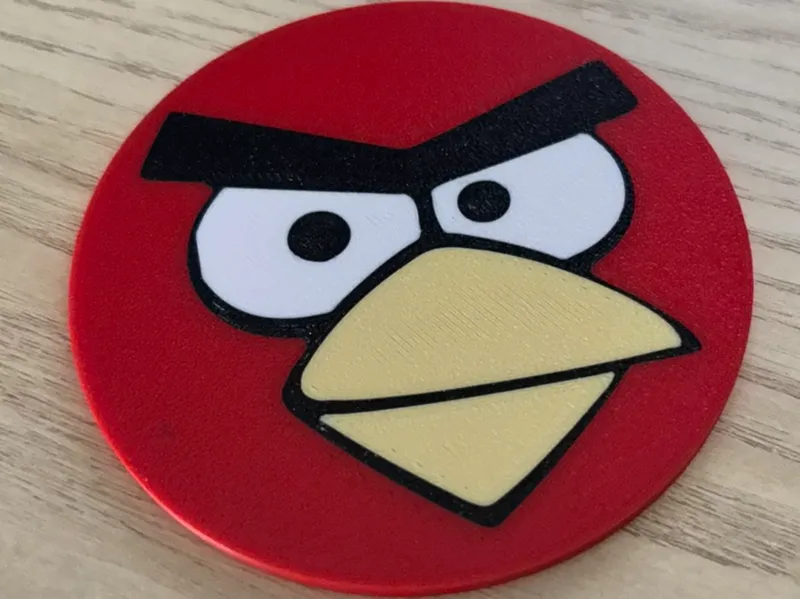 Red Angry Birds Coaster