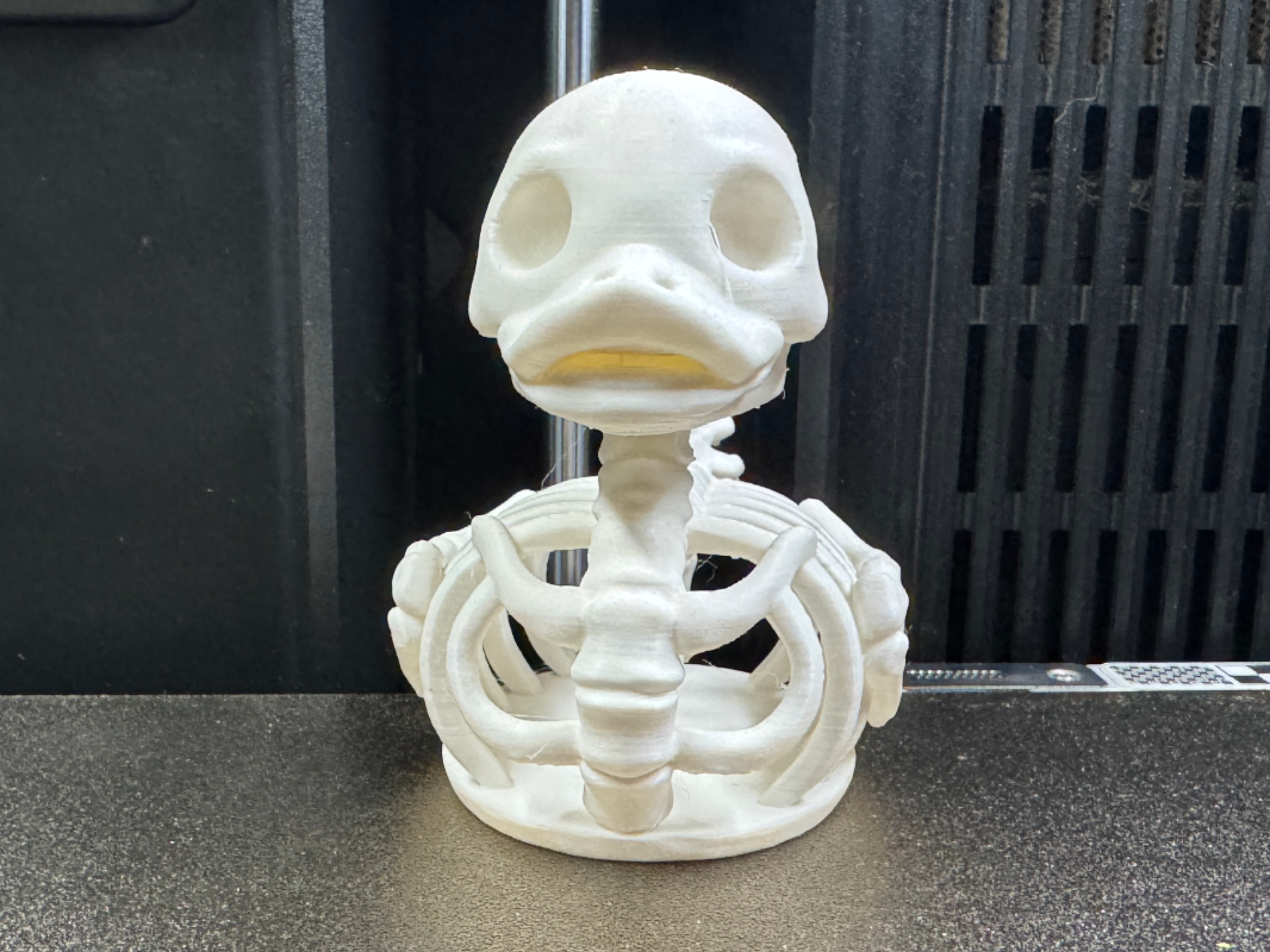 The Quack of the Undead: Skeleton Rubber Duck