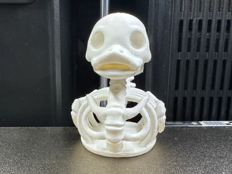 The Quack of the Undead: Skeleton Rubber Duck