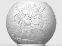 Lithophanie - sonic et flash macqueen 01