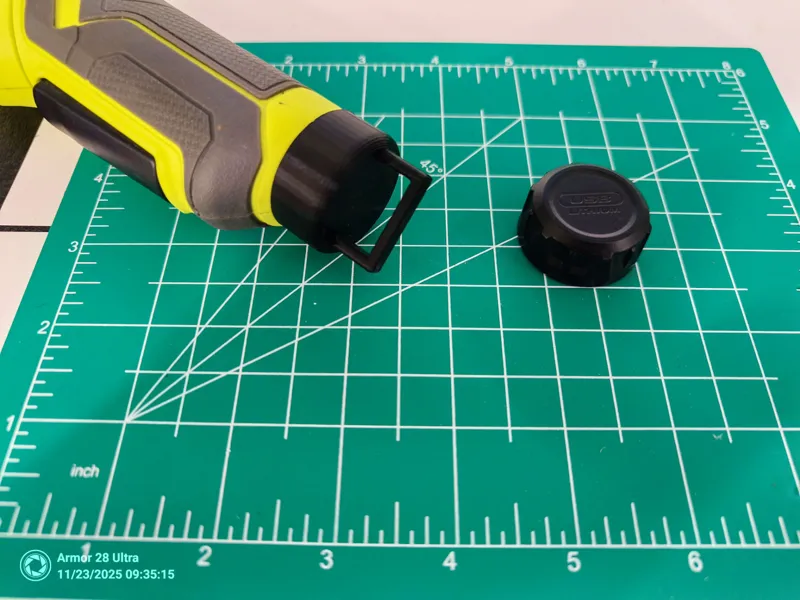 Ryobi usb lithium carabiner cap