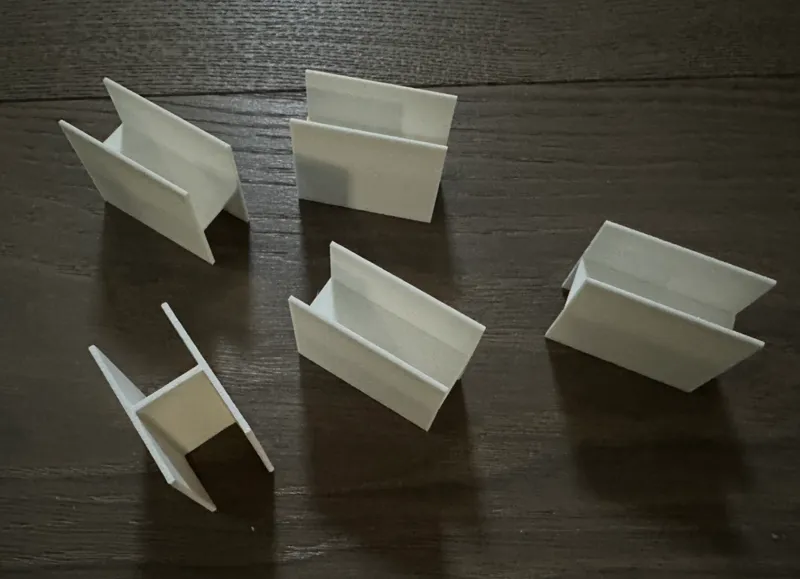 Styrofoam connectors for 20mm boards