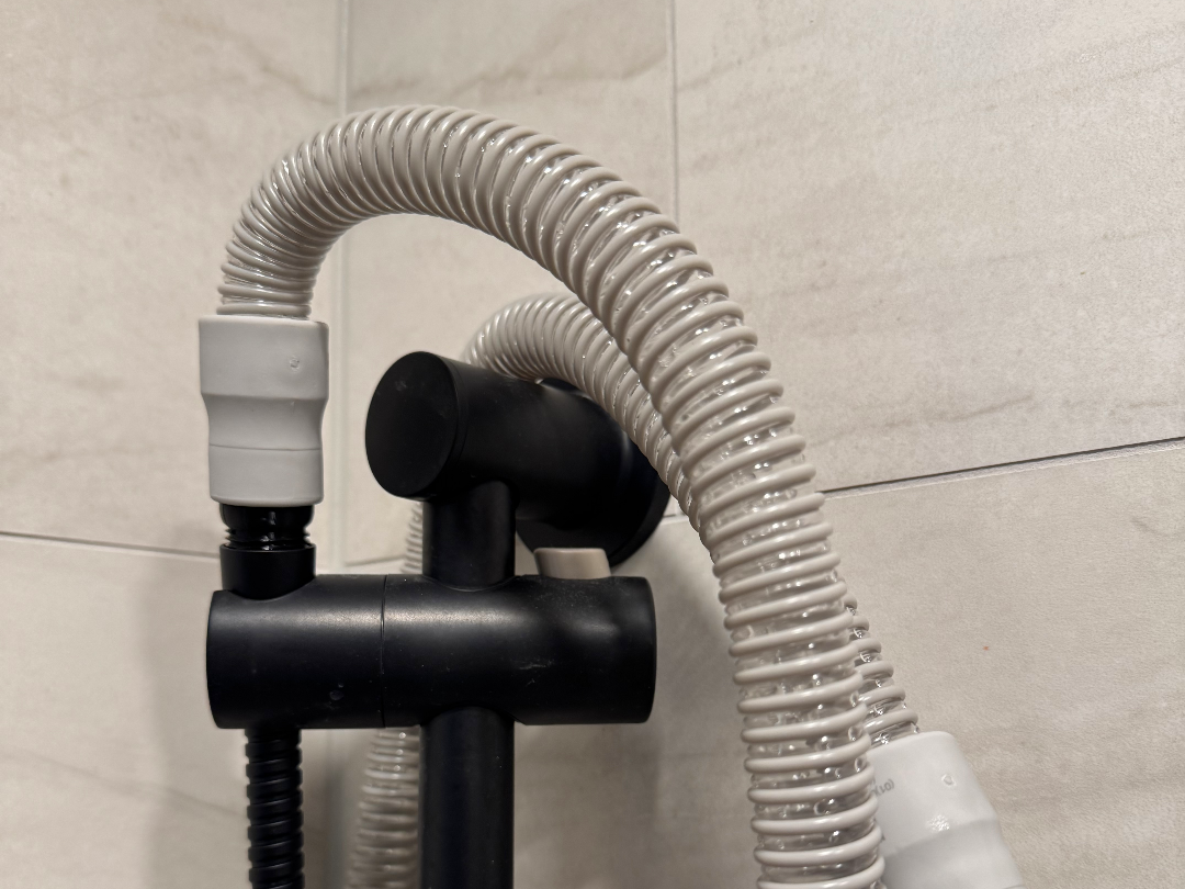 CPAP Hose adapter for hand shower