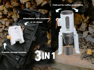 Essential & Compact Camping Mount