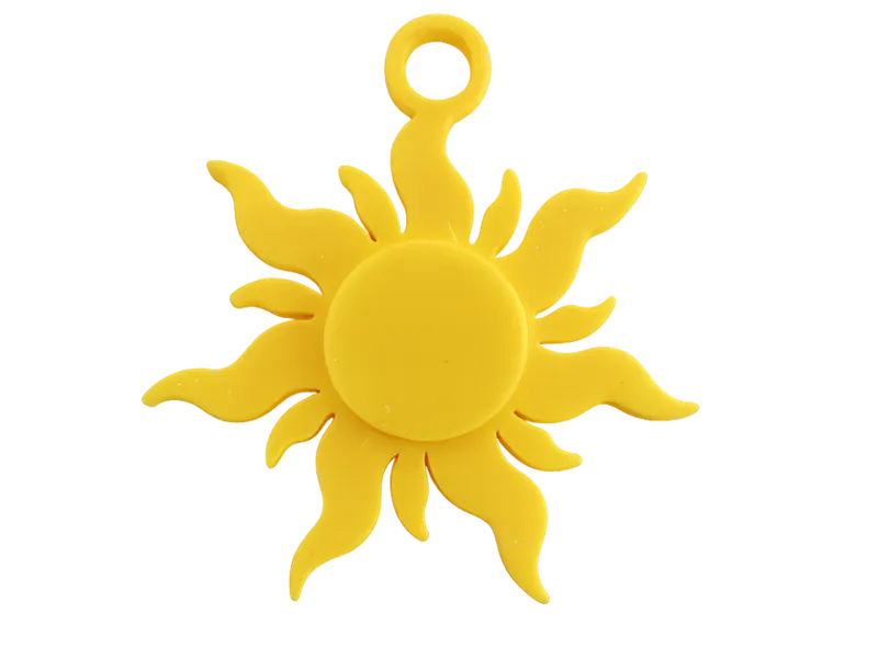 Rapunzel Sun Keychain