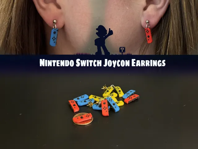 Nintendo JoyCon Earrings