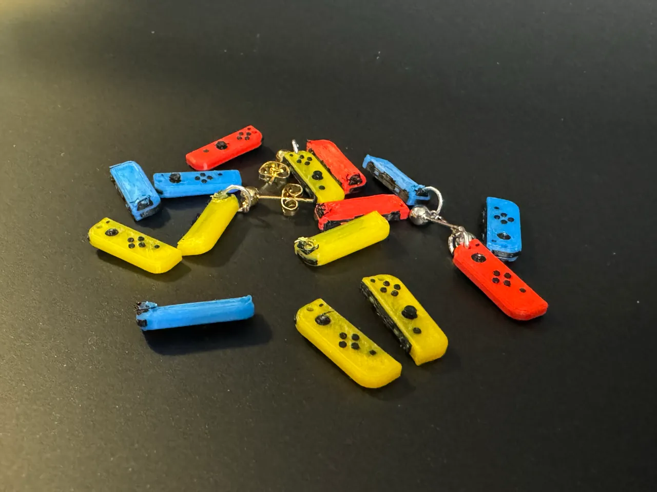 Nintendo JoyCon Earrings view 4