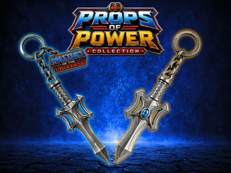 He-Man & She-Ra Power Sword Keychains