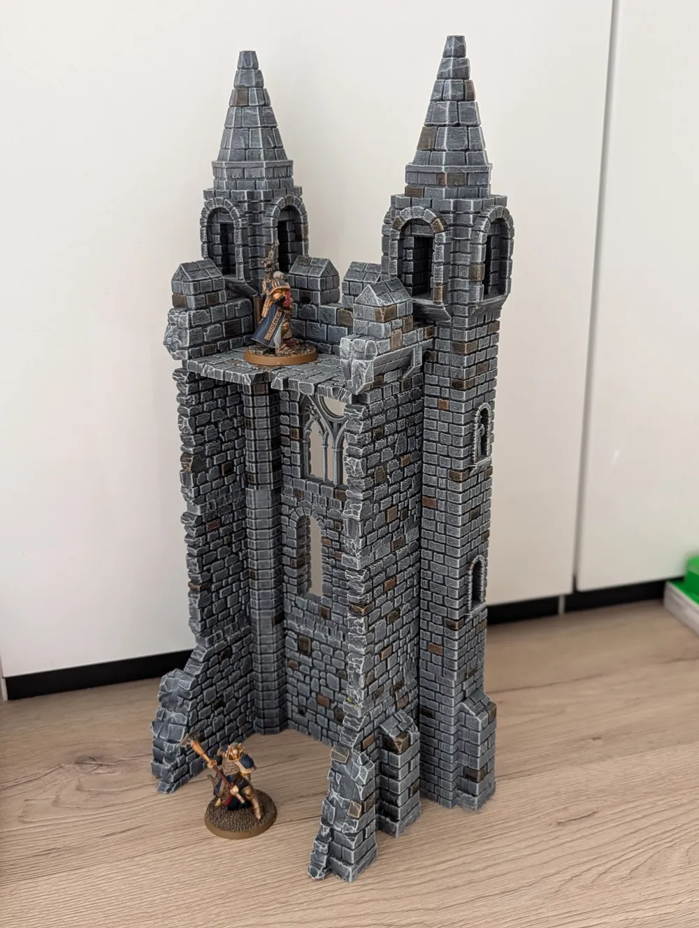 The Objectives Model Ruins V4T - The destroyed tower - Free 3D Print Model - MakerWorld