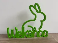 Écriteau de Pâques au lapin — photo 1