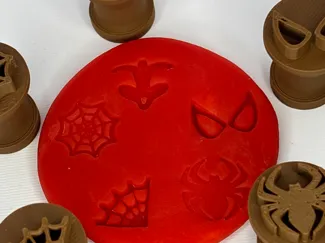 Carimbo para brigadeiro - Homem aranha