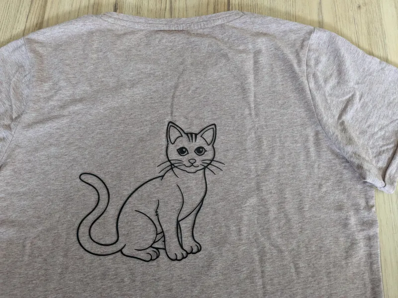Shirt Print - Cute Cat