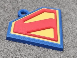 Superman 2025 Keychain