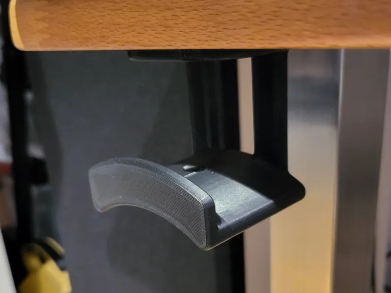 Headphone Mount - below desk