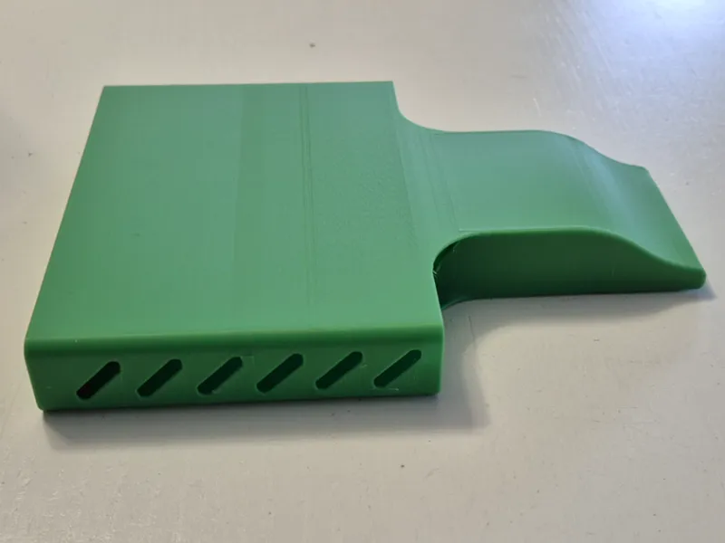P2S purge/ poop bin slim green (updated bridge)