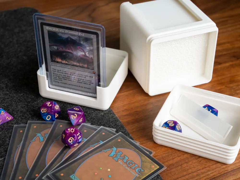 Toploader Commander Deck Box with Dice Tray by Protojump MakerWorld ...