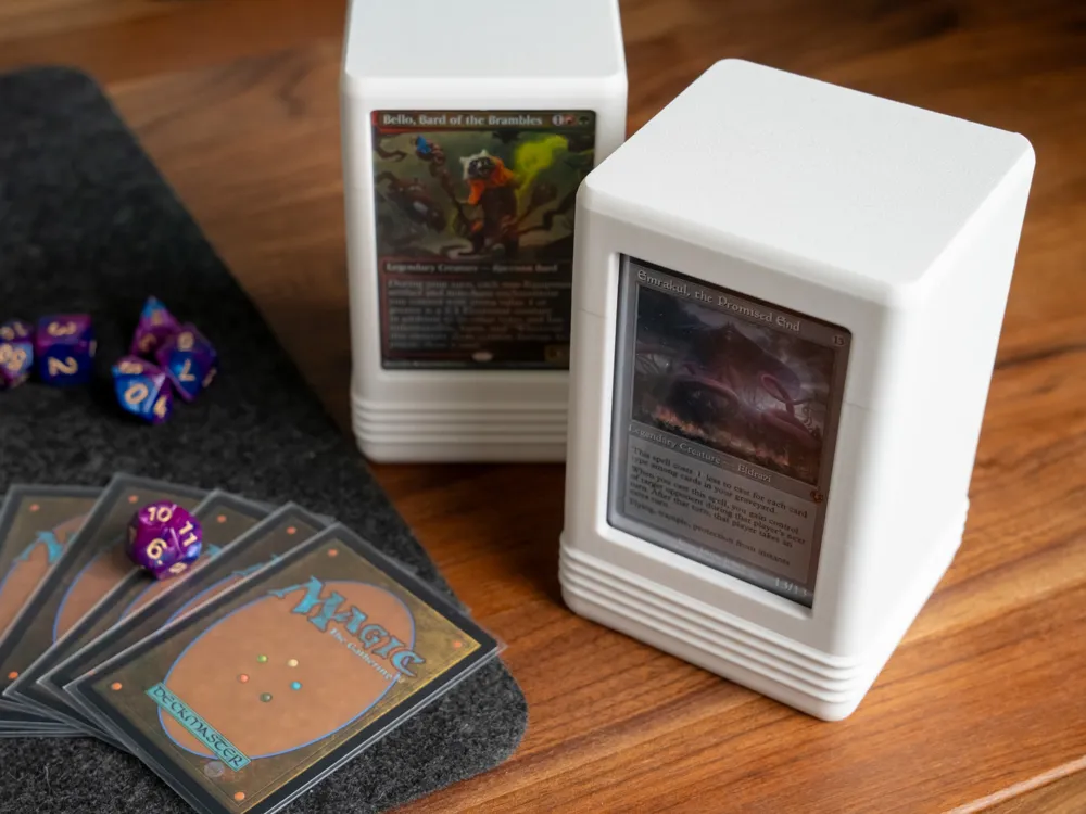 Toploader Commander Deck Box with Dice Tray by Protojump MakerWorld ...