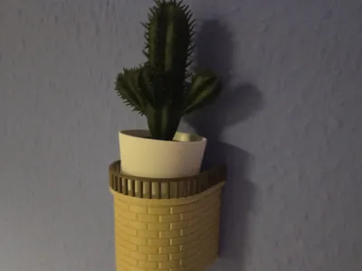 decorative wall balcony for IKEA mini plants