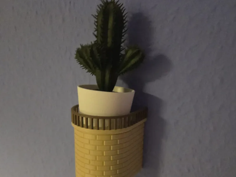 decorative wall balcony for IKEA mini plants