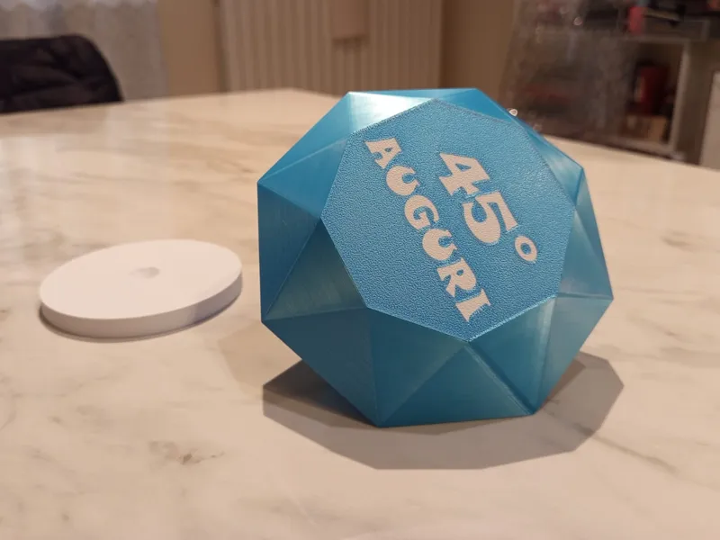 DIAMANTE 45 ANNI AUGURI NOZZE SMERALDO