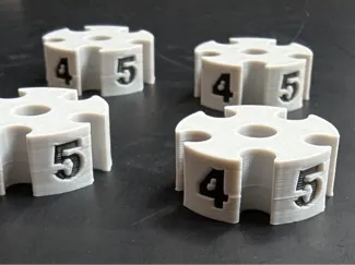 PTFE Clip - 4 / 5 Tubes - AMS Lite